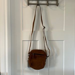 Adrian klis leather shoulder bag/cross body purse